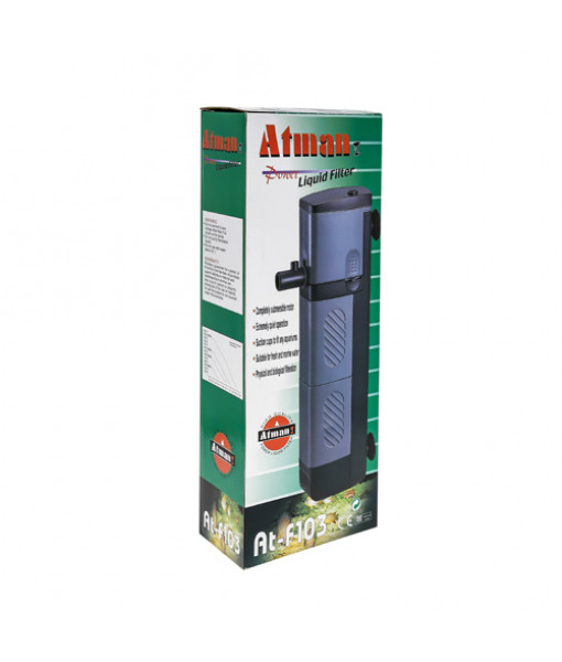 Фильтр внутренний Atman AT-F103 для аквариумов до 150 литров, 1200 л/ч, 25W