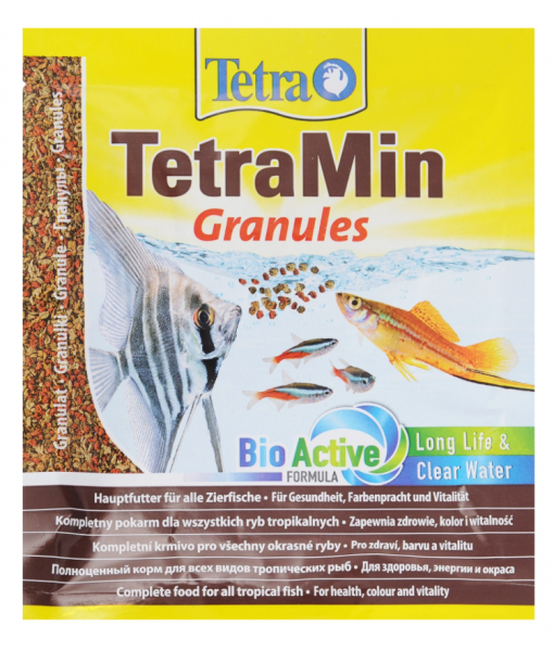 Корм для рыб TetraMin Granules 15г пакет гранулы